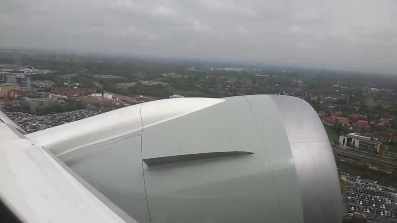 Qatar Airways 787 Dreamliner Takeoff Manchester Airport to Doha Airport