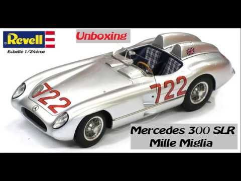 Montage Mercedes 300 Slr Mille Miglia Revell 1 24eme Unboxing Youtube
