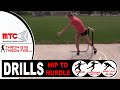 Shot put  discus drill hip to hurdle