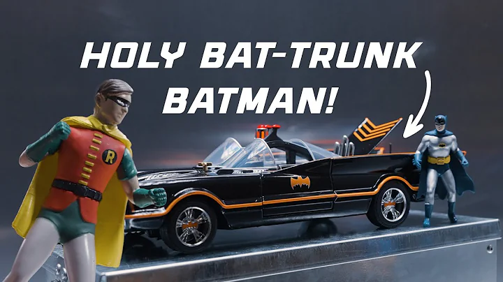 A surprising find in the trunk of Jada’s 1:18 Classic Batmobile!