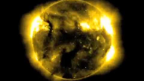 What a solar storm sounds like