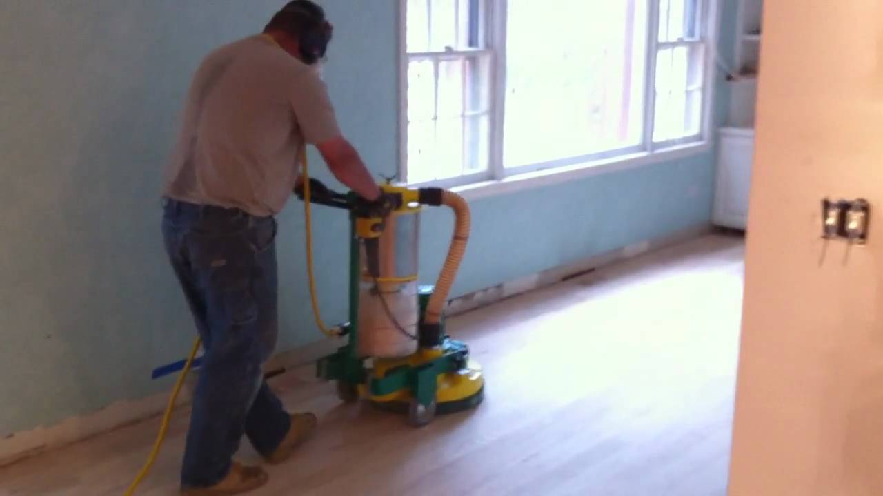 Floor sanding YouTube