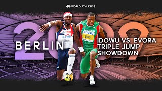 Idowu vs Evora in triple jump clash 🇬🇧 🇵🇹 | World Athletics Championships Berlin 2009