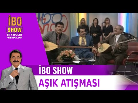 Aşık Mahsuni Şerif ile Murat Çobanoğlu'nun Atışması - İbo Show