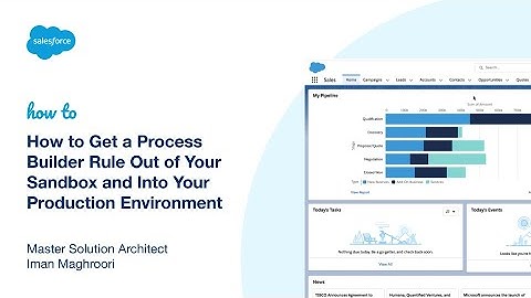 How to Move a Process Builder Rule from Sandbox to Production | Salesforce