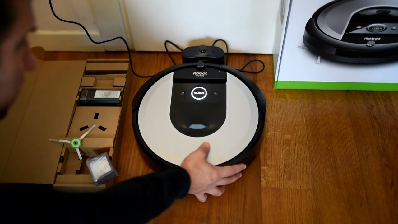 iRobot Roomba i7156 Connected Robot Vacuum - iRoomba App - Android & iOS - Roomba  i7 - Unboxing 