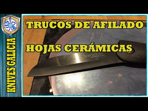 Video: Cómo Afilar Cuchillos De Cerámica En Casa + Video