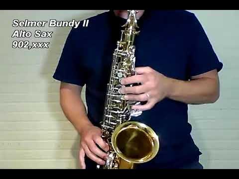 Selmer Bundy II Alto Saxophone