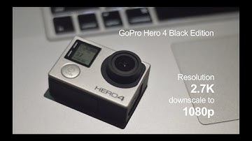 GoPro 4 Black - Comparison 2.7K From 3 Different (FOV, FPS, Sharpness)