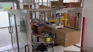 Carton Erector High Speed Horizontal Box Carton Case Erector Bottom Sealing Machine #cartonerector