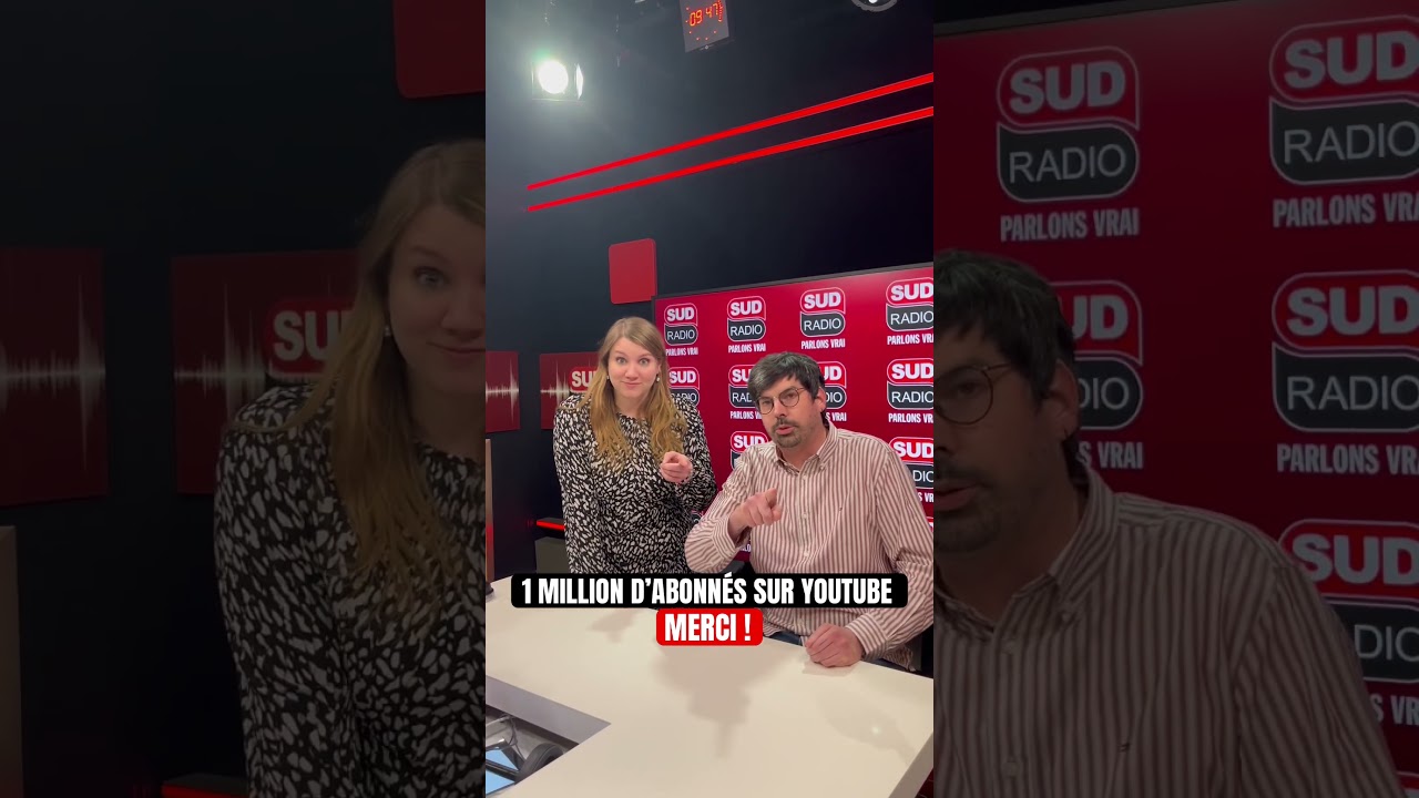 1 millions d’abonnés sur YouTube… Ça en fait du monde !