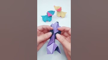 Who to make paper dog easy steps.