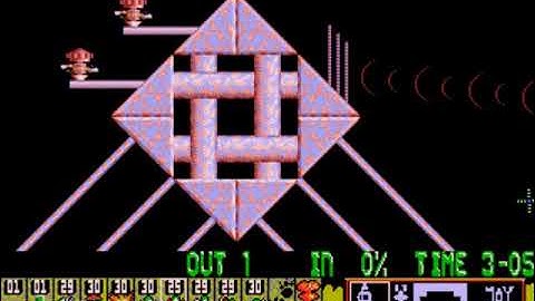 My Lemmings Custom #8.2 - Two pools of acid