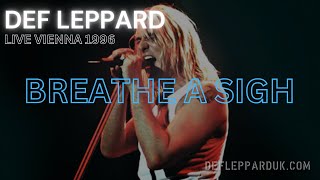 Def Leppard BREATHE A SIGH (Debut) Vienna, Austria 4th November 1996 (Live Audio)