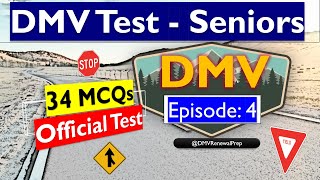 DMV Practice Test 2024 For Seniors 2024 Official Question Set 4