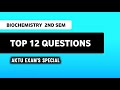Biochemistry Top 12 Most Important Questions | B Pharm 2nd Semester 