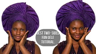 BEST TWO-SIDED FAN TUTORIAL #geletutorial #trending #howtotiegele #seo #top by EnnyGeleCraft TM 1,765 views 7 months ago 18 minutes