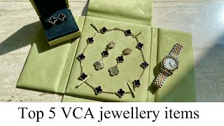 TOP 5 VCA JEWELLERY ITEMS TO START YOUR COLLECTION WITH | Van Cleef and Arpels