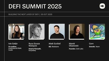 Building the Next Layer of DeFi | Octant DeFi Summit 2025