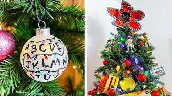 DIY FESTIVE DECOR Stranger Things-Inspired Holiday Crafts