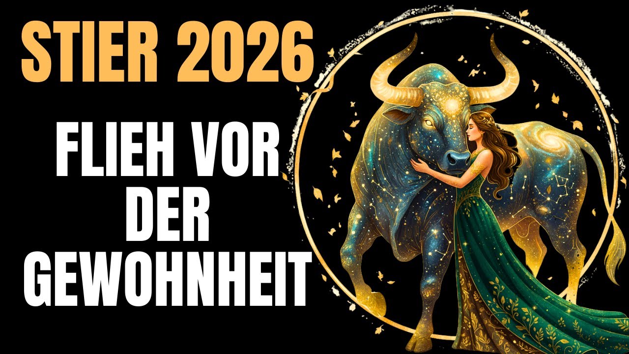 Stier 2026 – Deine Sicherheit ist in Wahrheit dein sicheres Grab