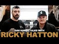 Dan Hardy talks with Ricky Hatton ahead of his fight against Marco Antonio Barrera