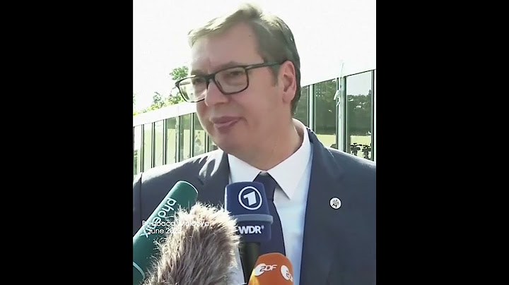 Serbia's Vucic on Zelensky meet at Moldova Summit