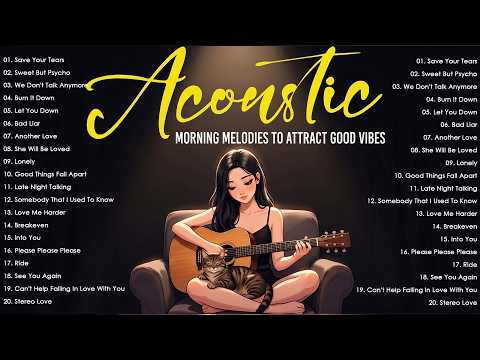 Best Acoustic Songs 2026 🍃 English Songs with Lyrics 2026 for Peaceful Morning Mood