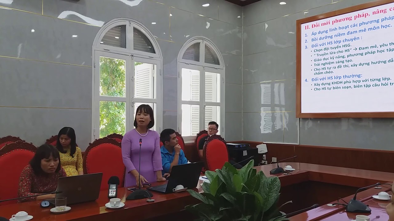 Cô Nguyễn Phương Thanh chia sẻ về điểm khác trong việc... - youtube