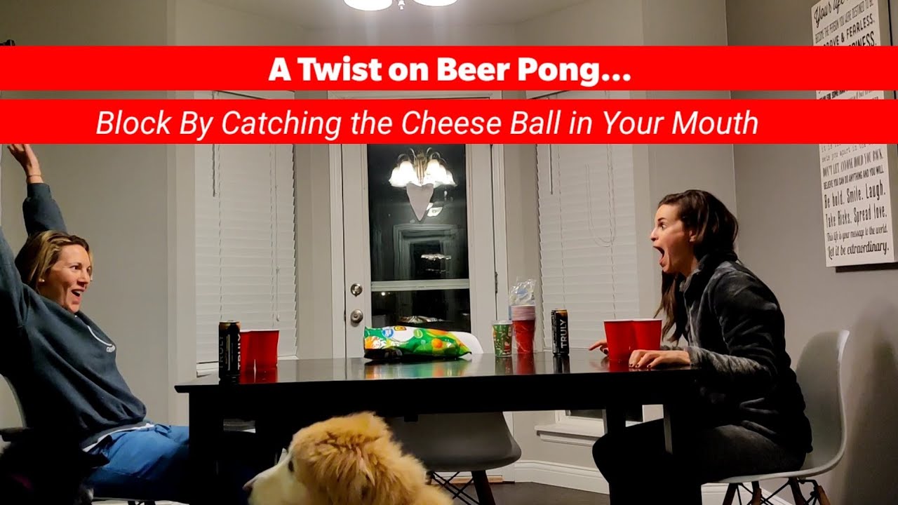 Lesbians Having Fun Drinking Games A Twist On Beer Pong