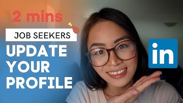 LinkedIn profile tips for job seekers (LinkedIn profile optimization) 2021