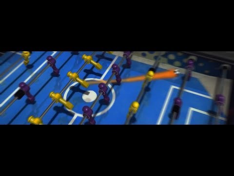 Foosball World Tour: Обзор игры. Настольный футбол. Видео.