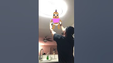 Thumbnail of I Accidentally Made my Baby LaBoogie Throw Up!🤣 #Shorts