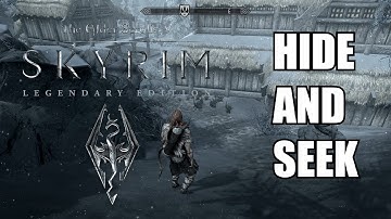 Skyrim - HUNTER AND FUGITIVE PLAY HIDE-AND-SEEK