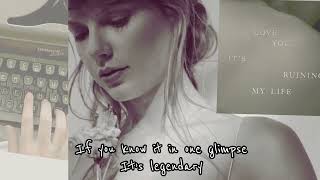 LOML - Taylor Swift (Lyric Video)