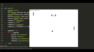 Juego de Pong con Pygame en Python (Paso a Paso)