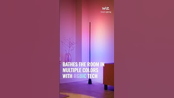 Let your space glow with the new Gradient Floor Light💡#WiZLighting #SmartLighting