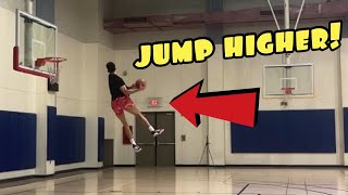 Jump Training: Dunk Sessions And The Law Of Specificity