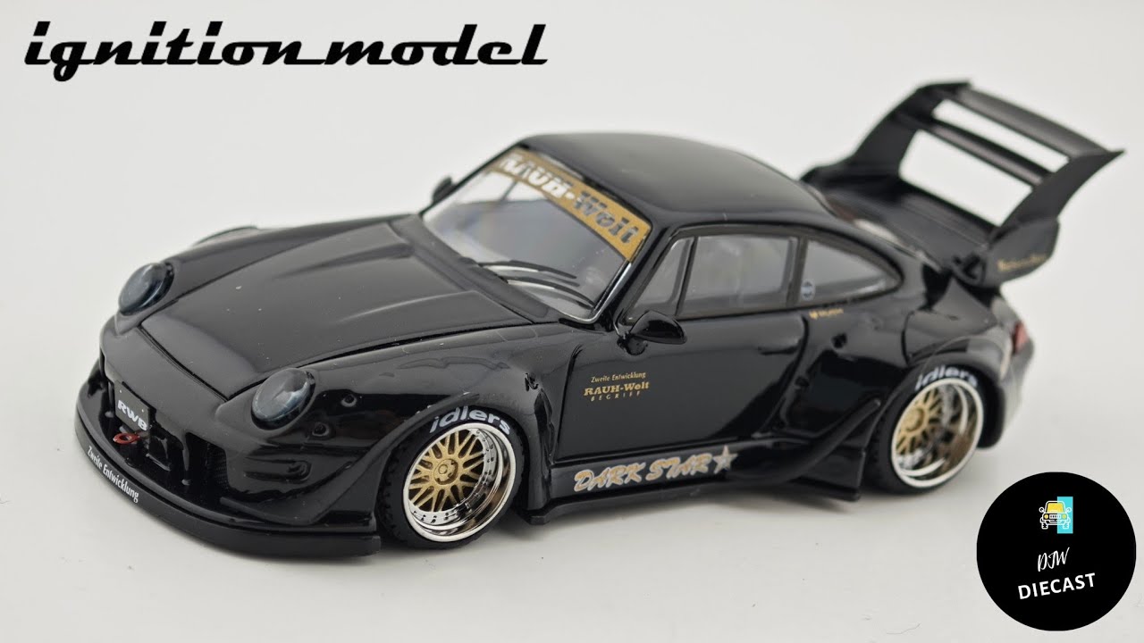 Porsche RWB 993 Dark Star by Ignition Model 1/64 | UNBOXING and