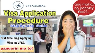 VFS global Visa Application Procedure - mga dapat gawin sa araw ng Appointment (Complete Guide) screenshot 2