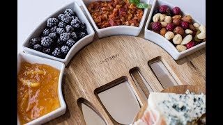 Chefsofi Cheese Board Set