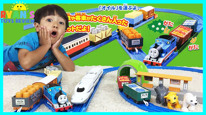 THOMAS AND FRIENDS Toy Trains for kids with Tomy T...