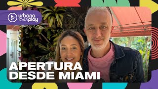 ¡Andy Kusnetzoff y Sofi Martínez desde Miami! Apertura de #Perros2024