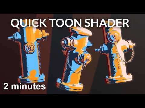 Blender Quick tips #13 - TOON SHADER in 2 minutes