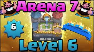 Hi guys, I'm in arena 7 of clash Royale and I'm trying to make some good  decks to help me out. Any ideas? (I have all non legendary cards from arena  1-7