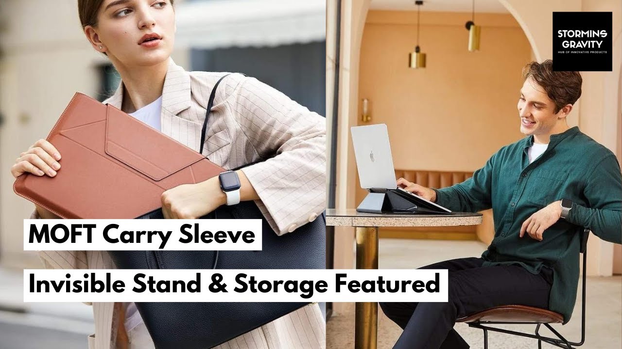 MOFT Carry Sleeve: With Invisible Stand & Storage