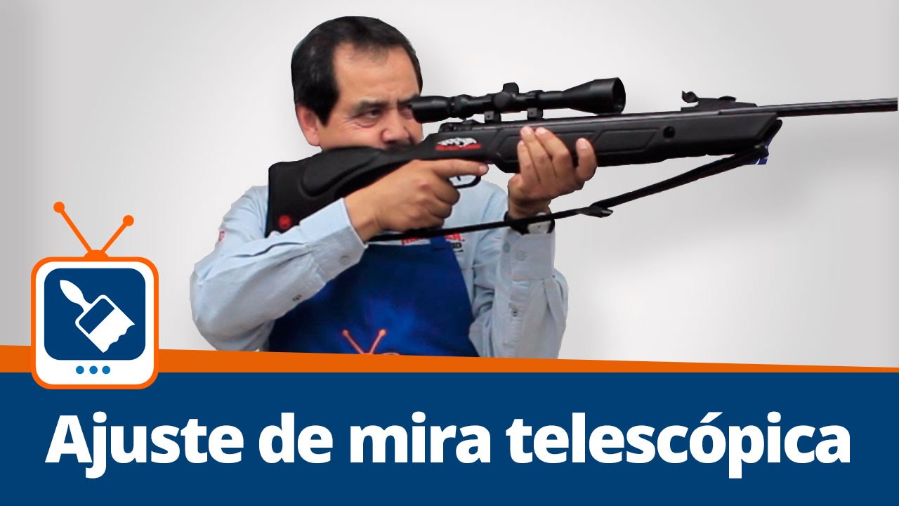 Ajuste de mira telescópica para rifles 