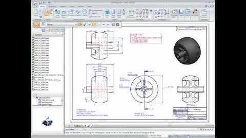 Solid Edge ST4 Drafting Demo Custom Notes-Siemens PLM