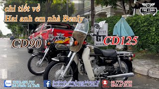 Chi Tiết Về 2 Anh Em Nhà Benly  CD125 Vs CD90  BIển Số Víp Giá Trị Sưu Tầm - Long Motor