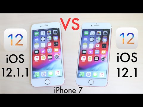 iOS 12.1.1 OFFICIAL On iPHONE 7! (Review). 